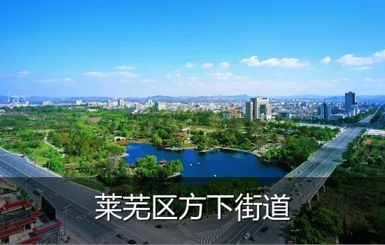 莱芜区方下街道
